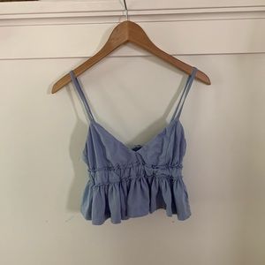 Urban Outfitters periwinkle blue crop top size S